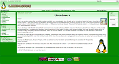 Desktop Screenshot of linux-lovers.be