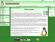 Tablet Screenshot of linux-lovers.be